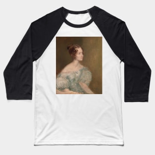 Portrait of a Woman, Probably Mrs. Price of Rugby by John Linnell Baseball T-Shirt